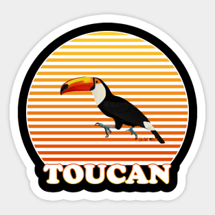 Toucan Bird Watching Birding Ornithologist Gift Sticker